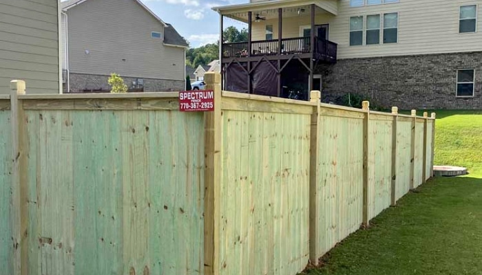 Capped Top With Dado Posts